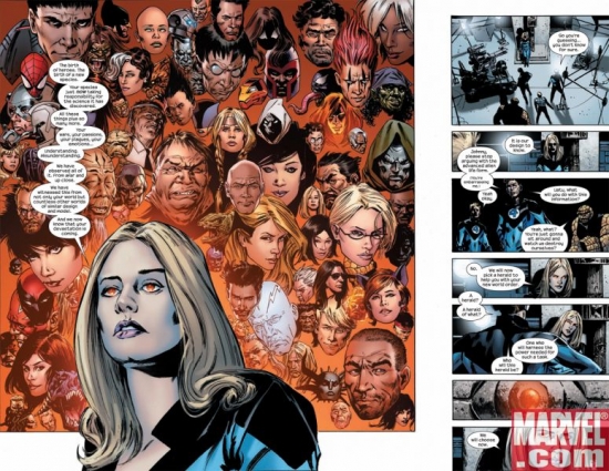 ULTIMATE ORIGINS #5, pages 4-5