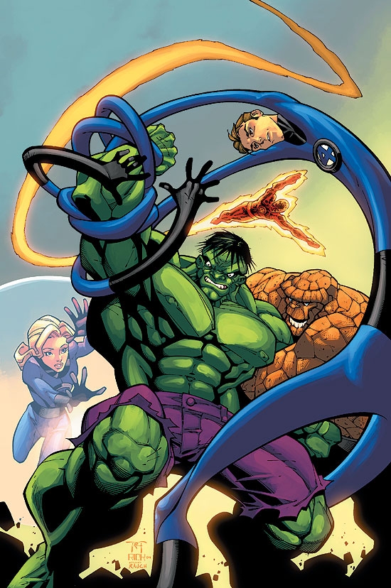 MARVEL AGE FANTASTIC FOUR (2005) #12 COVER