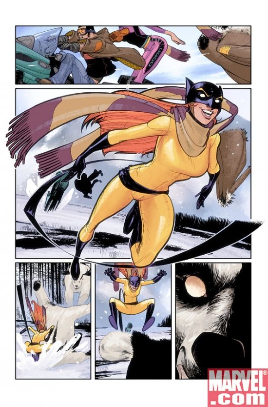 PATSY WALKER: HELLCAT, AGENT OF THE INITIATIVE #1 Interior Art