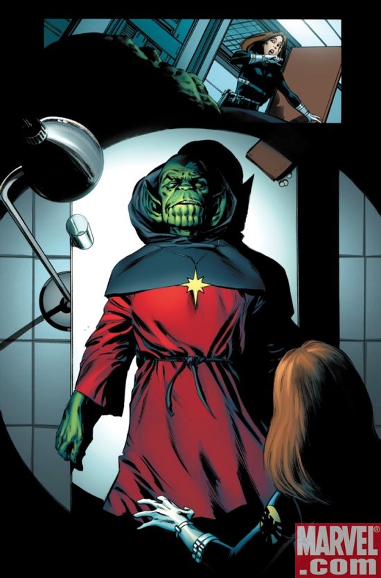 CAPTAIN MARVEL #3 2nd printing variant covr by Lee Weeks