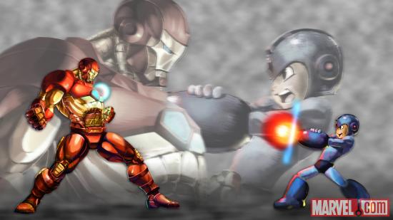 Iron Man vs. MegaMan screenshot