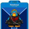 Hawkeye suit from Club Penguin