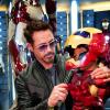 SDCC 2012: Robert Downey Jr at the Iron Man 3 Kids Costuming Event