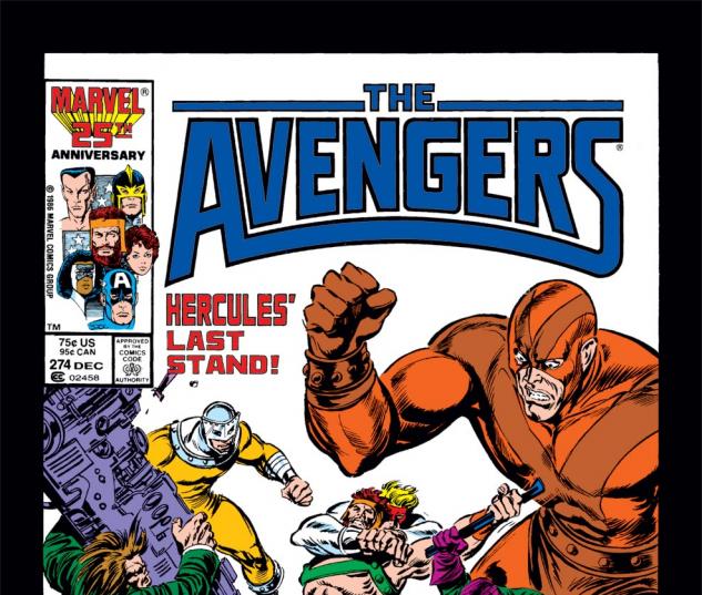Avengers (1963) #274 Cover