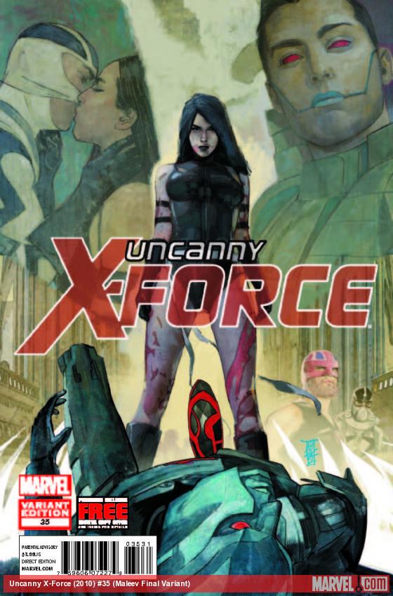Uncanny X-Force (2010) #35 (Maleev Final Variant)