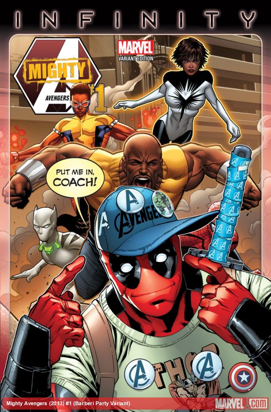 Mighty Avengers (2013) #1 (Barberi Party Variant)