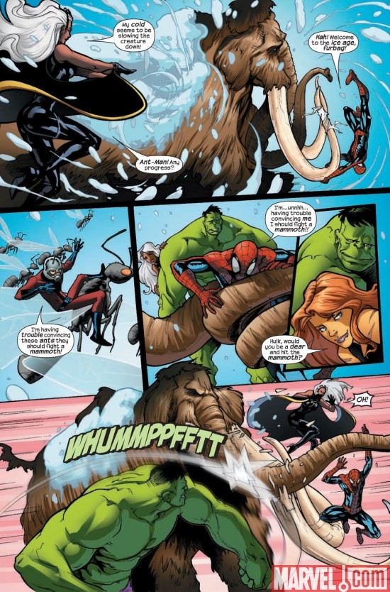 MARVEL ADVENTURES THE AVENGERS #34 preview page 6