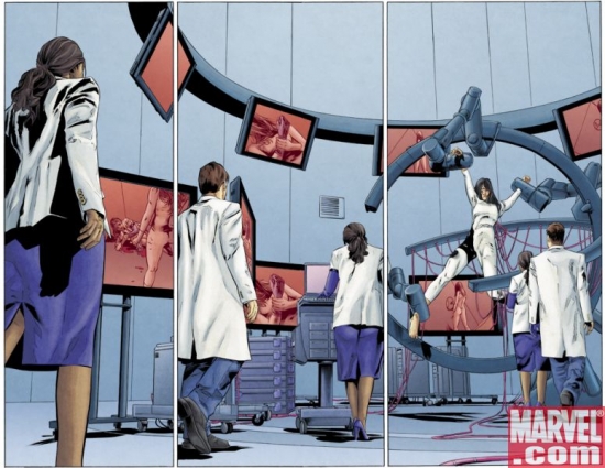 Interior Page from DARK REIGN: ELEKTRA #1