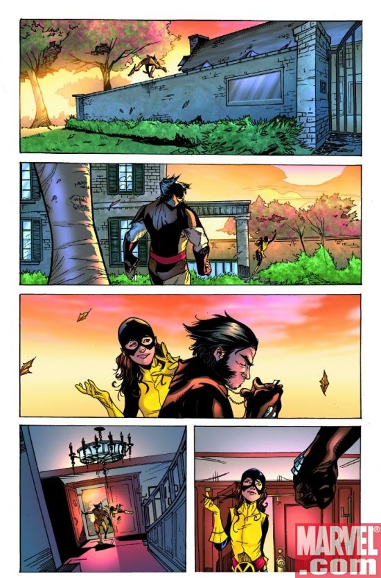 WEAPON X: FIRST CLASS #1 Interior Art