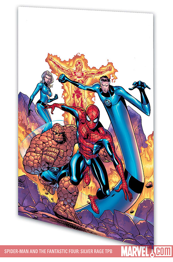 SPIDER-MAN AND THE FANTASTIC FOUR: SILVER RAGE TPB (2007)