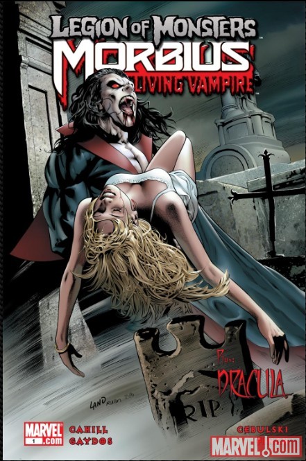 LEGION OF MONSTERS: MORBIUS #1 cover by Greg Land