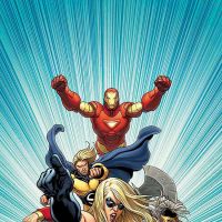 Mighty Avengers #1 cover by Frank Cho