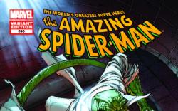 AMAZING SPIDER-MAN 690 LIZARD DAVIS VARIANT (1 FOR 25, WITH DIGITAL CODE)