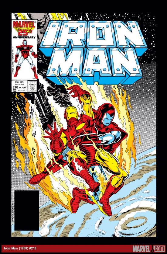 Iron Man (1968) #216 Cover