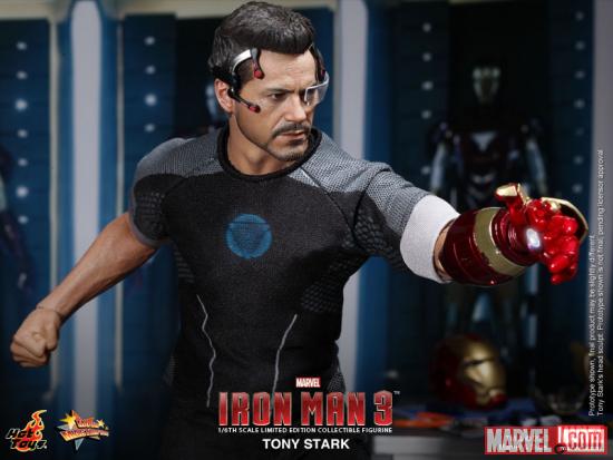 Iron Man 3 Tony Stark Figure from Hot Toys 2