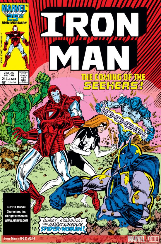 Iron Man (1968) #214 Cover