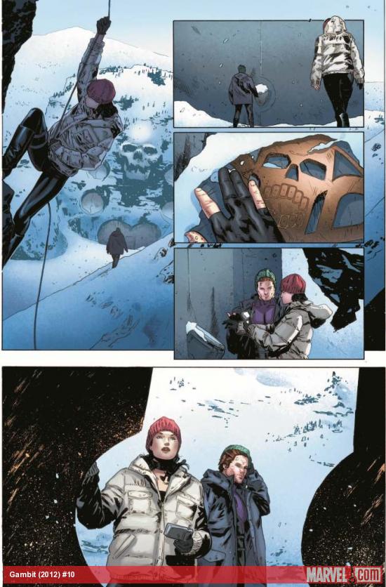 Gambit (2012) #10 preview art by Clay Mann
