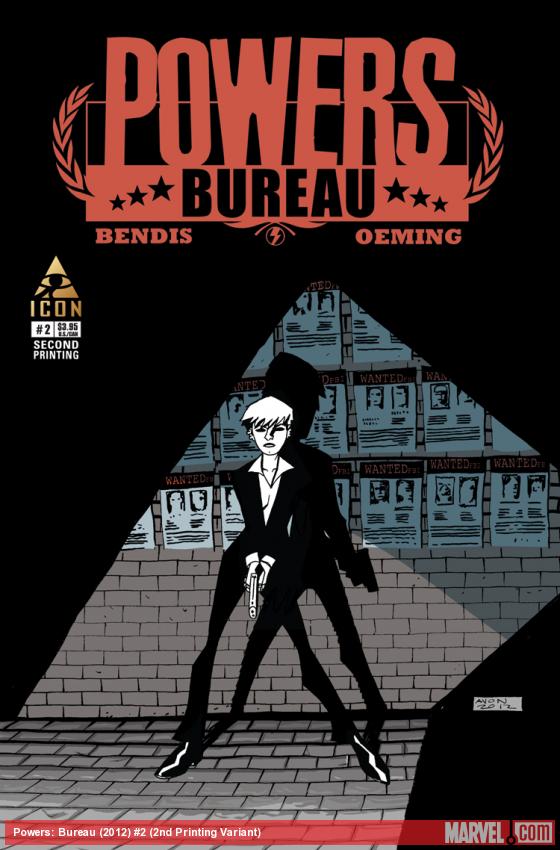 Powers: Bureau  (2012) #2 (2nd Printing Variant)