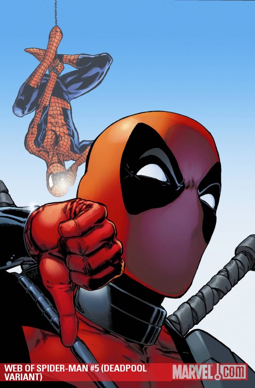 Web of Spider-Man (2009) #5 (DEADPOOL VARIANT)