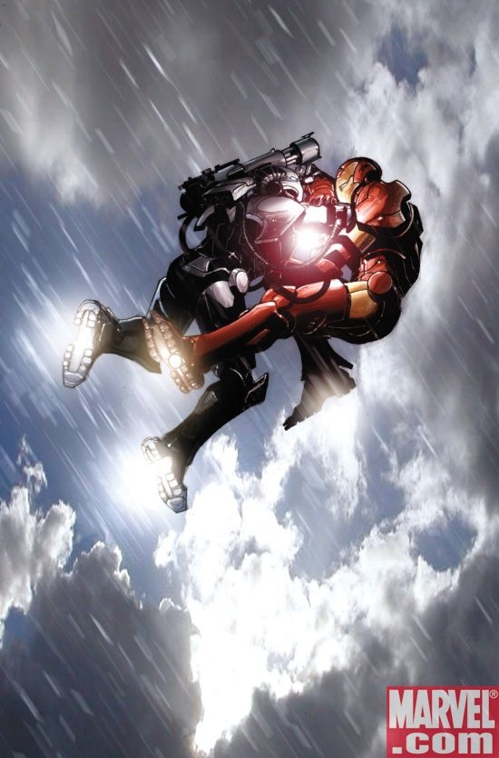 INVINCIBLE IRON MAN #11 cover by Salvador Larroca