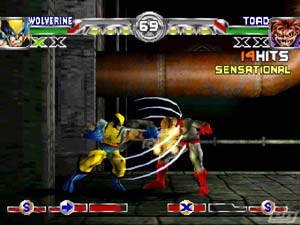 Wolverine vs. Toad