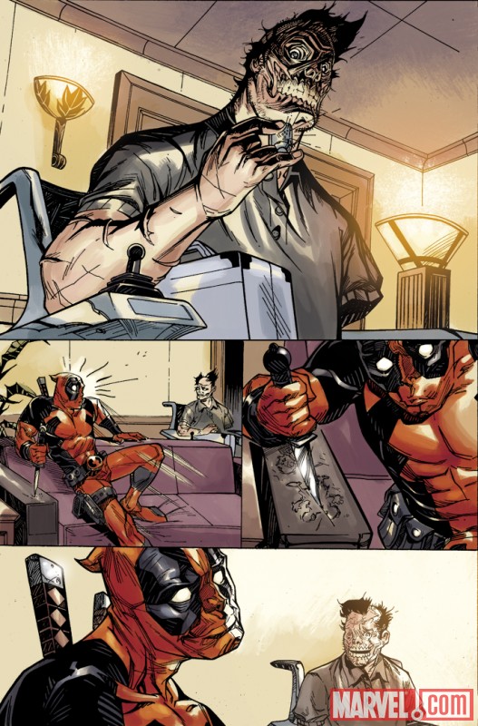 DEADPOOL TEAM-UP #891 preview art by Chris Staggs one