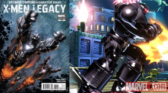 Marvel vs. Capcom 3 alternate costume: Nimrod Sentinel