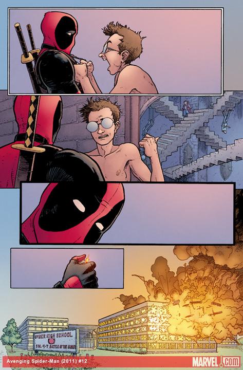 Avenging Spider-Man #12 preview art by Aaron Kuder