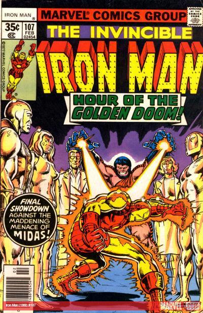 Iron Man #107 cover