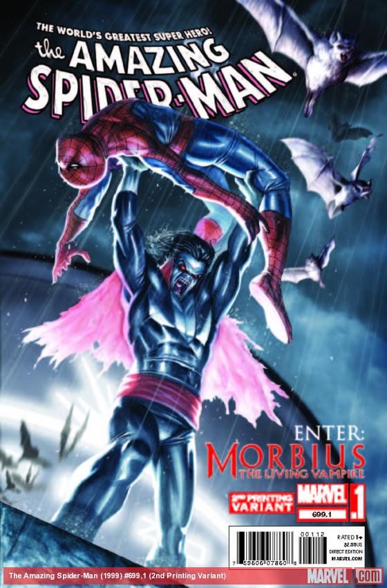 Amazing Spider-Man (1999) #699.1 (2nd Printing Variant)
