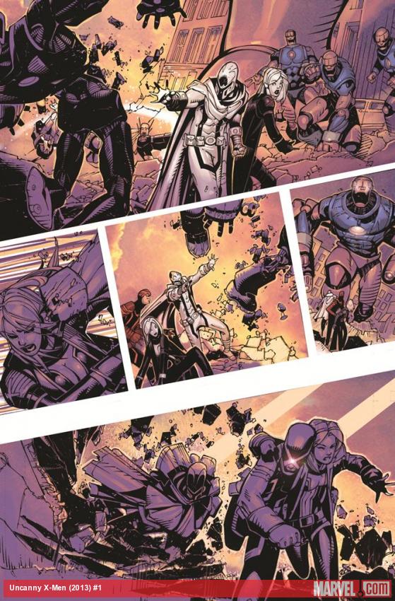 Uncanny X-Men (2013) #1 preview art by Chris Bachalo
