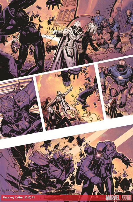 Uncanny X-Men (2013) #1 preview art by Chris Bachalo