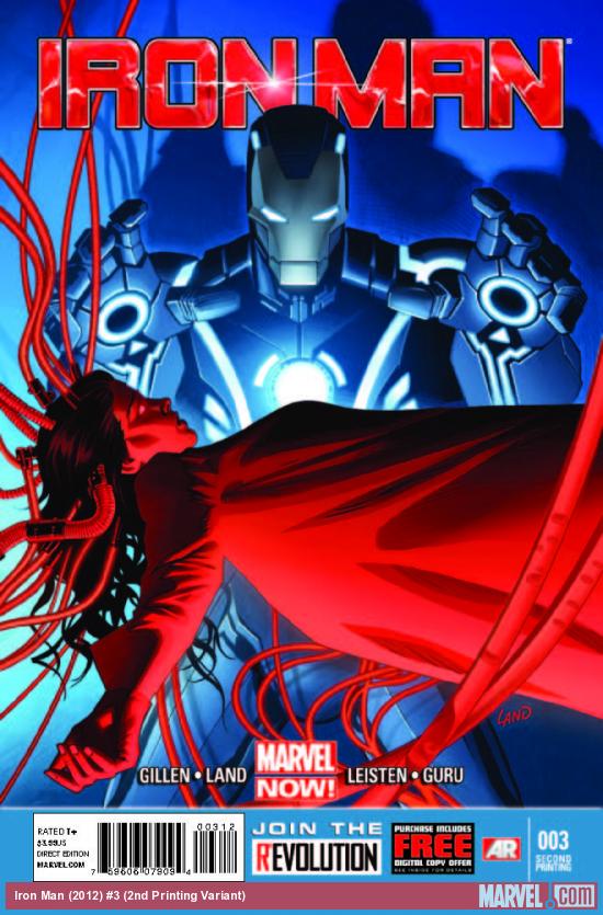 IRON MAN 3 2ND PRINTING VARIANT (NOW, WITH DIGITAL CODE)