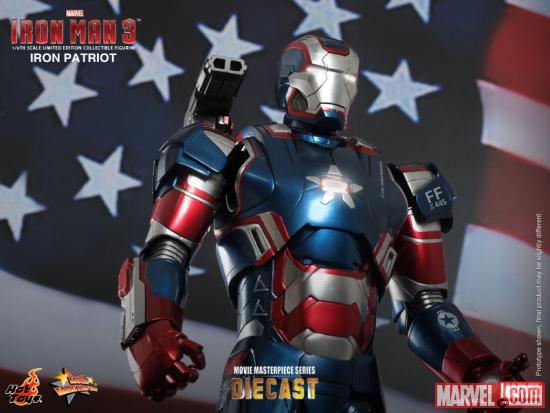Iron Patriot Figurine from Hot Toys