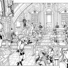 Wolverine & The X-Men #31 preview inks by Nick Bradshaw