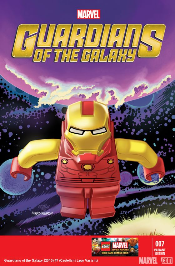 Guardians of the Galaxy (2013) #7 (Castellani Lego Variant)