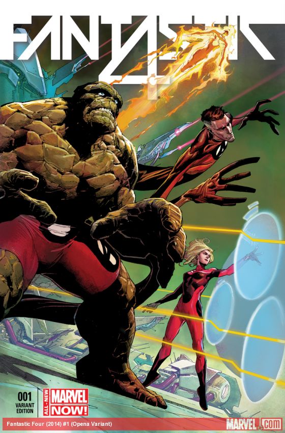 Fantastic Four (2014) #1 (Opena Variant)