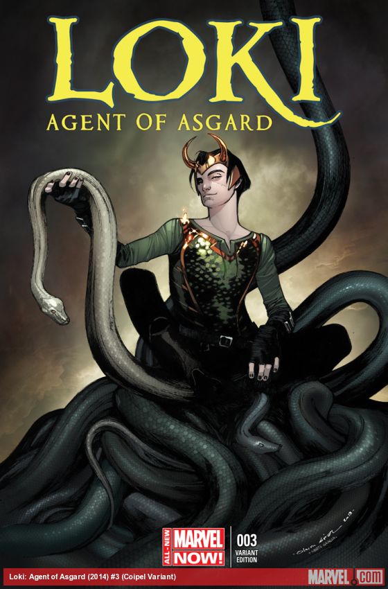 Loki: Agent of Asgard (2014) #3 (Coipel Variant)