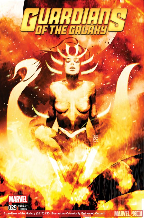 Guardians of the Galaxy (2013) #25 (Sorrentino Cosmically Enhanced Variant)