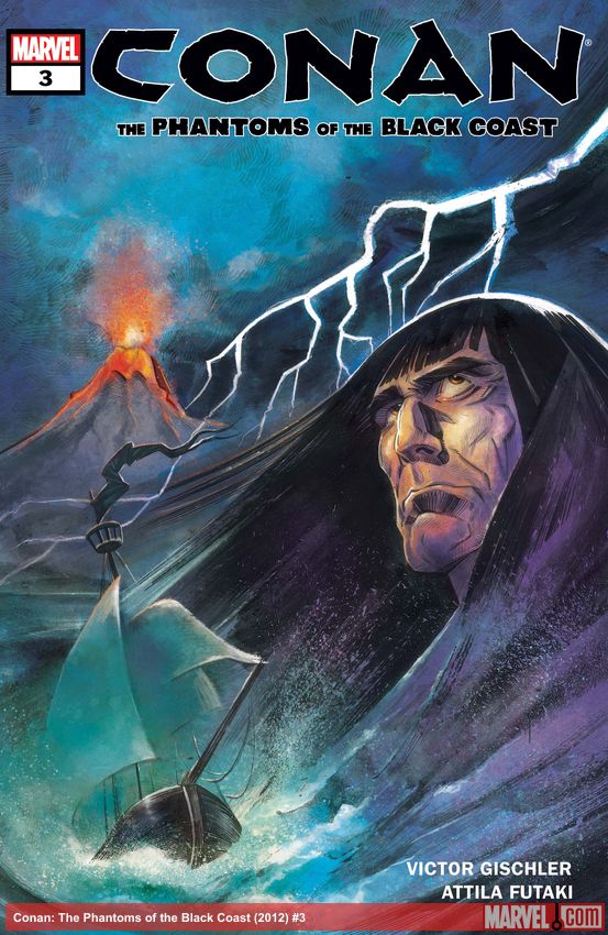 Conan: The Phantoms of the Black Coast (2012) #3