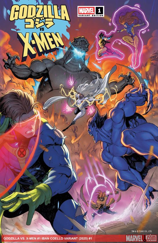 GODZILLA VS. X-MEN (2025) #1 (Variant)