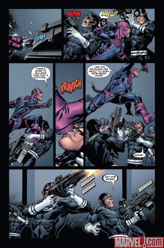 DARK REIGN: HAWKEYE #4, page 2