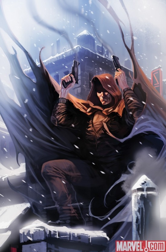DARK REIGN: THE HOOD #1 cover by Marko Djurdjevic