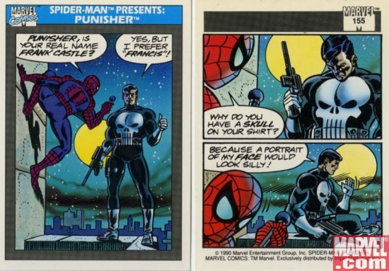 Spider-Man Presents:Punisher, Card #155