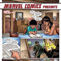 YOUNG ALLIES #1 preview art by David Baldeon