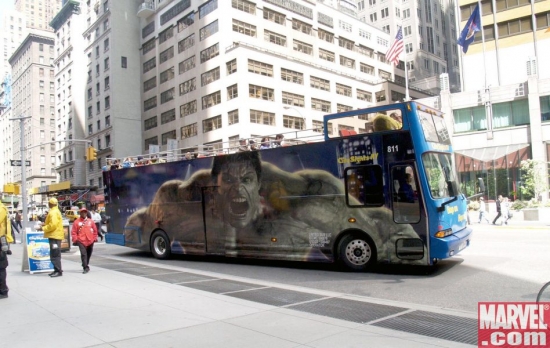 The Hulk Bus!