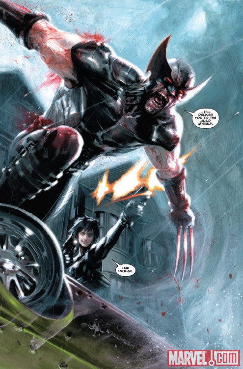 X-Force: Sex and Violence #2 preview art by Gabriele Dell'Otto
