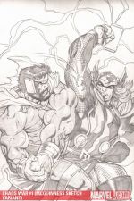 Chaos War (2010) #1 (MCGUINNESS SKETCH VARIANT)