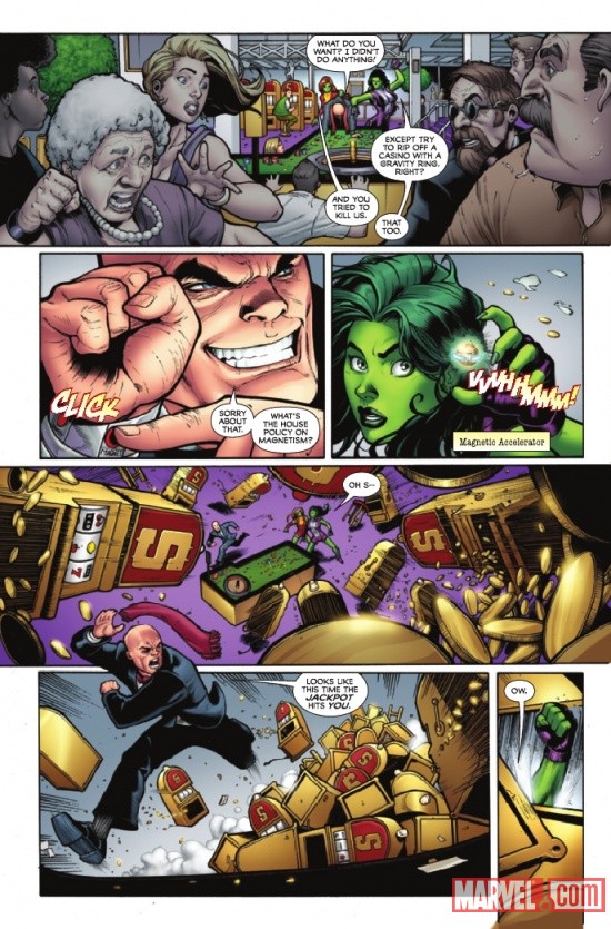 SHE-HULKS #1 preview page by Ryan Stegman