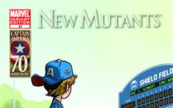 New Mutants (2010) #27, I Am Captain America Variant